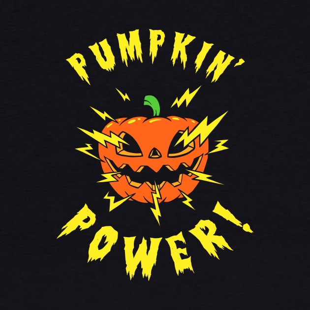 Pumpkin Power by dumbshirts